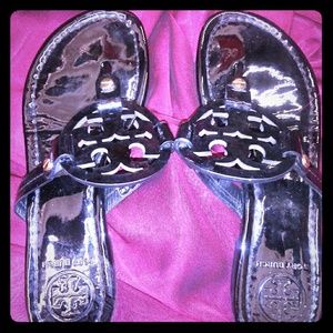 Tory Burch, Miller Black Sandals